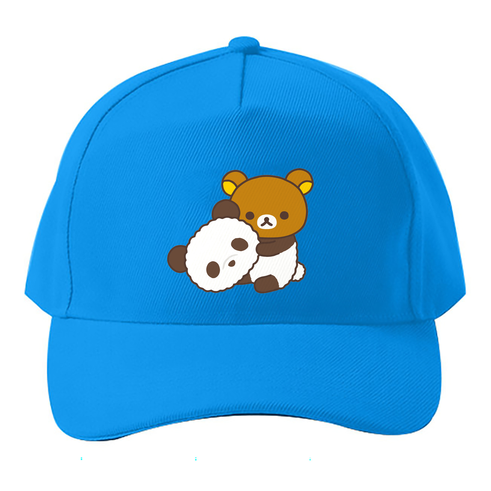 （画像用） リラックマ リラックマ キイロイトリ Rilakkuma Korilakkuma Kiiroitori ベースボールキャップ 綿100％ 男女兼用 帽子 スポーツ